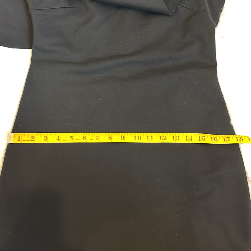 Karlie One Shoulder Ruffle Dress Black Size Large - Picture 12 of 15